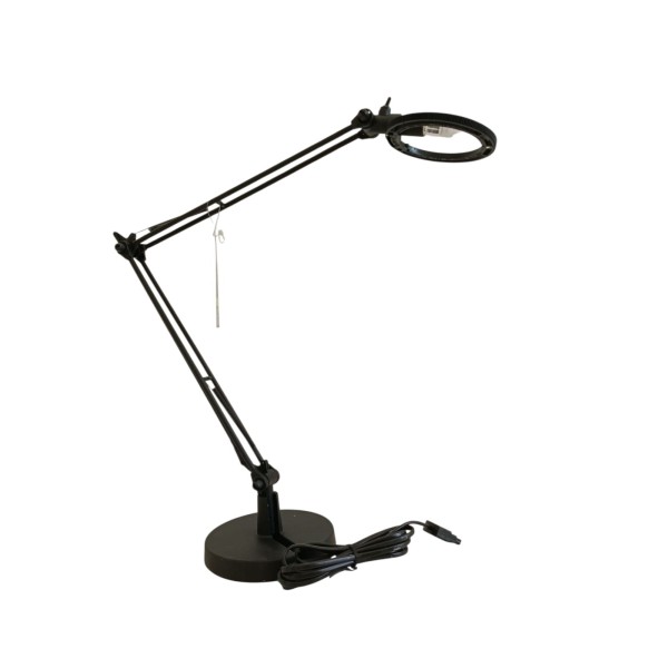 Luceplan 1D120 P0E001 Berenice small black table lamp without reflector 30cm + 30cm gy6,5 35w 12v